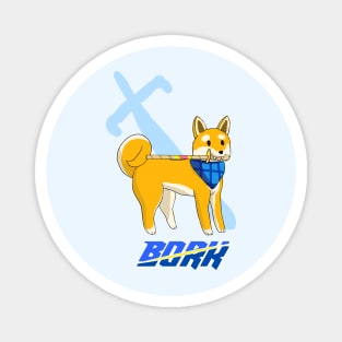 Bork (Sword) Meme tee Magnet